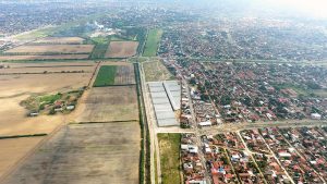         Vista aérea de los Cañaverales de San Aurelio
