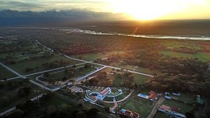         Vista aérea del Centro de Educación Ambiental Municipal (CEAM)
