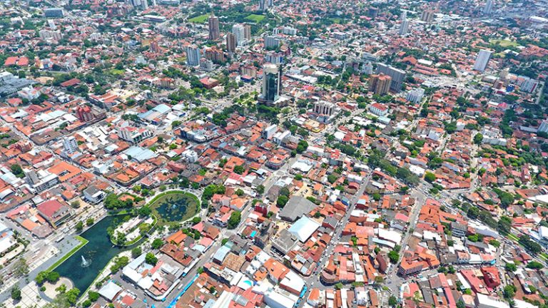         Vista aérea del Parque El Arenal
